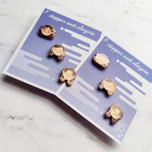 Load image into Gallery viewer, ***RETIRING last chance!*** Mini Butterfly Girls | Dapper Suit Slayers | Enamel Pin Board Fillers
