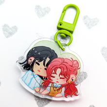 Load image into Gallery viewer, MitsuAya Music | TGSWIIWAGAA Green Yuri | Acrylic Charm
