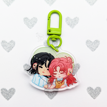 Load image into Gallery viewer, MitsuAya Music | TGSWIIWAGAA Green Yuri | Acrylic Charm
