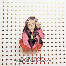 Load image into Gallery viewer, ***RETIRING last chance!*** Nezu Demon Sister | Dapper Suit Slayers | Hard Enamel Pin
