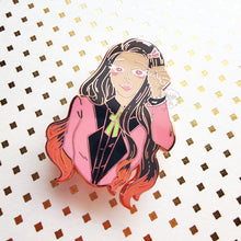 Load image into Gallery viewer, ***RETIRING last chance!*** Nezu Demon Sister | Dapper Suit Slayers | Hard Enamel Pin
