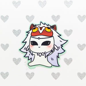 Princess Mononoke | Masked Kodama | Vinyl Sticker