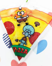 Load image into Gallery viewer, Krusty Krab Pizza | Spongebob &amp; Squidward | Crepe Charm
