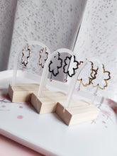 Load image into Gallery viewer, Sakura Hoop Earrings | SakurAccessories
