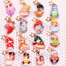 Load image into Gallery viewer, ***RETIRING last chance!*** BnHA Cafe | Other Students &amp; Civilians Acrylic Charms
