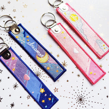 Load image into Gallery viewer, Daydreamer | Embroidered Luggage Tag Keychain
