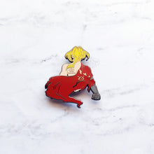 Load image into Gallery viewer, Ed | FMA Back Quotes | Hard Enamel Pin
