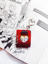 Load image into Gallery viewer, FMA | Hagane Srapbook | Acrylic Book Charm
