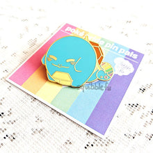 Load image into Gallery viewer, ***RETIRING last chance!*** Poké Pride Pin Pals | Squirtle Enamel Pin
