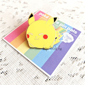 ***RETIRING last chance!*** Poké Pride Pin Pals | Pikachu Enamel Pin