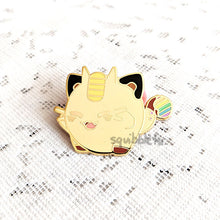 Load image into Gallery viewer, ***RETIRING last chance!*** Poké Pride Pin Pals | Meowth Enamel Pin
