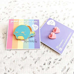 ***RETIRING last chance!*** Poké Pride Pin Pals | Squirtle Enamel Pin
