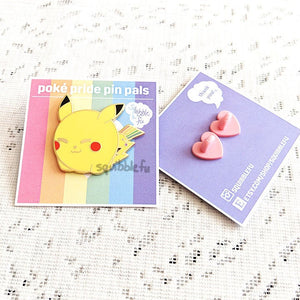 ***RETIRING last chance!*** Poké Pride Pin Pals | Pikachu Enamel Pin