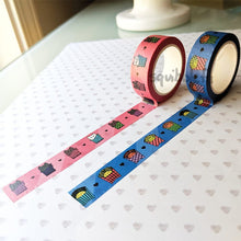 Load image into Gallery viewer, ***RETIRING last chance!*** Chocolate Bar Bears and Small Fry Friends | Washi Tape
