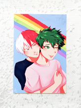 Load image into Gallery viewer, ***RETIRING last chance!*** BnHA Postcards | Kiribaku, TodoDeku, Shinso, Uraraka, MomoJirou, UraTsuyu, KamiJirou
