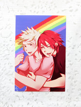 Load image into Gallery viewer, ***RETIRING last chance!*** BnHA Postcards | Kiribaku, TodoDeku, Shinso, Uraraka, MomoJirou, UraTsuyu, KamiJirou
