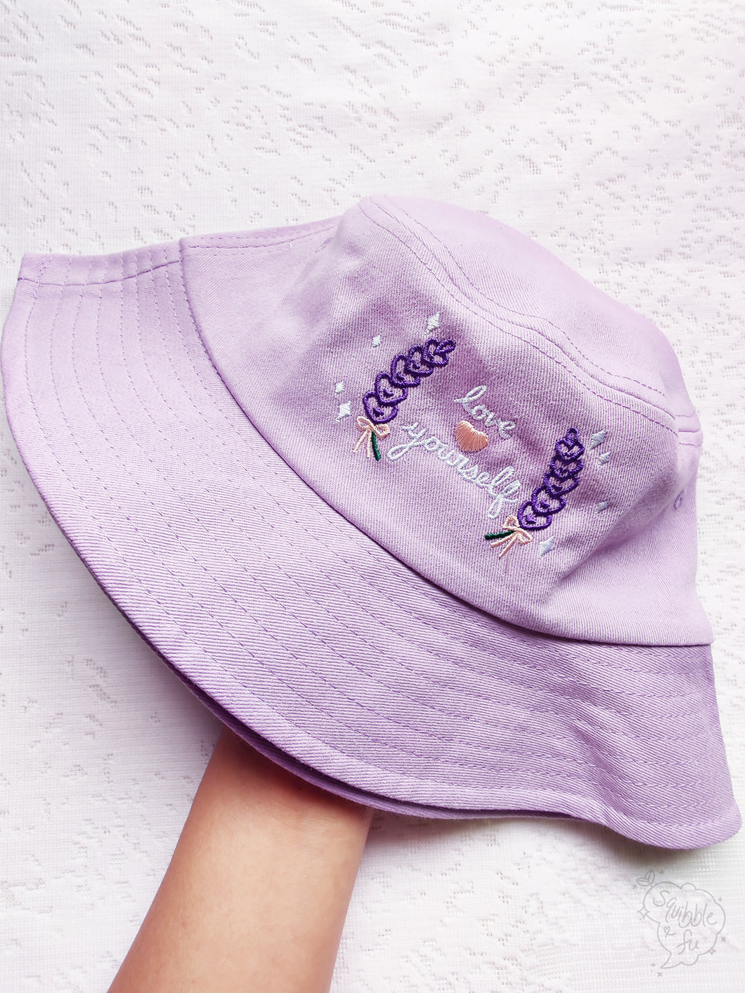 Love Yourself | Purple Bucket Hat