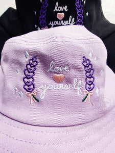 Love Yourself | Black Bucket Hat