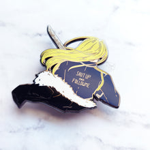 Load image into Gallery viewer, Olivier | FMA Back Quotes | Hard Enamel Pin
