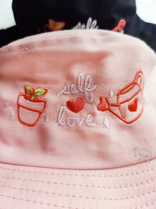 Self Love | Pink Bucket Hat