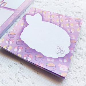 ***RETIRING last chance!*** Sushi Memopads | Kawaii Stationery